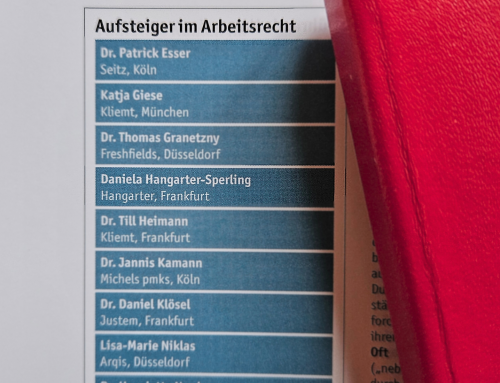 JUVE “Aufsteiger im Arbeitsrecht”